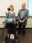 Brantley and Dr. Martin at Enhancing the Classroom with Disabled Students Presentation 1-8-2013 Thumbnail03