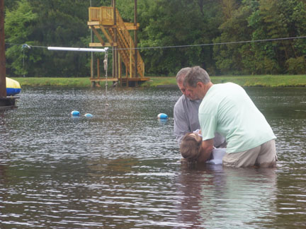 Brantley getting baptized 5-5-1302