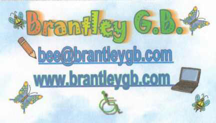 Brantley's Business Card