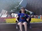 Brantley under Epcot Ball 6-2-12 Thumbnail