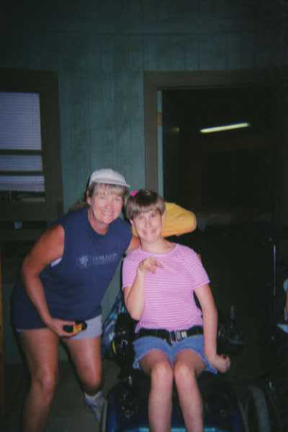 Connie and Brantley at Camp Burnt Gin 2003