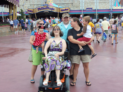 Susan, Reese, Brantley, Ryan, Elizabeth, and Luke at Disney 6-1-12