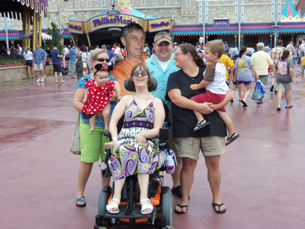 Susan, Reese, Da, Brantley, Ryan, Elizabeth, and Luke at Disney 6-1-12